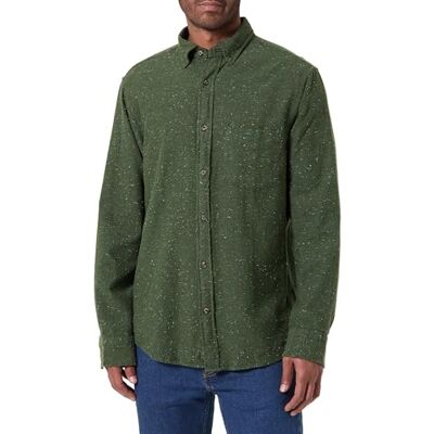 GANT REG NEPS flanellskjorta, Grön, XL GANT REG NEPS flanellskjorta, Grön, XL