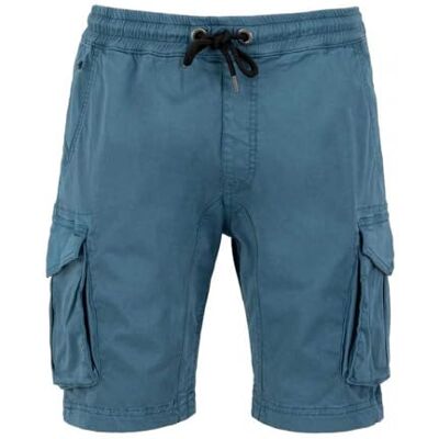 Alpha Industries Jogger Short i bomullstwill Shorts för herrar Vintage Marine Alpha Industries Jogger Short i bomullstwill Shorts för herrar Vintage Marine