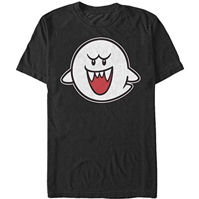 Nintendo Herr Mario Boo Ghost T-shirt, Svart, M Nintendo Herr Mario Boo Ghost T-shirt, Svart, M