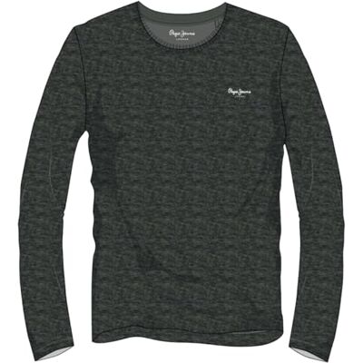 Pepe Jeans herr original basic 2 lång t-shirt, grå (mörkgrå marl), S, Grå (Mörkgrå Marl), S Pepe Jeans herr original basic 2 lång t-shirt, grå (mörkgrå marl), S, Grå (Mörkgrå Marl), S
