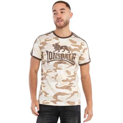 Lonsdale T-shirt för män, normal passform, CREGNEASH, Camo Desert, 3XL, 117521 Lonsdale T-shirt för män, normal passform, CREGNEASH, Camo Desert, 3XL, 117521
