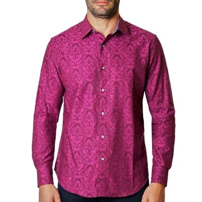 Robert Graham herr Bayview långärmad vävd button-down-skjorta Bayview långärmad vävd button-down-skjorta, Bär, M Robert Graham herr Bayview långärmad vävd button-down-skjorta Bayview långärmad vävd button-down-skjorta, Bär, M