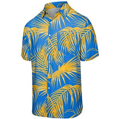 FOCO Los Angeles Chargers NFL Hawaii-skjorta för män XL FOCO Los Angeles Chargers NFL Hawaii-skjorta för män XL