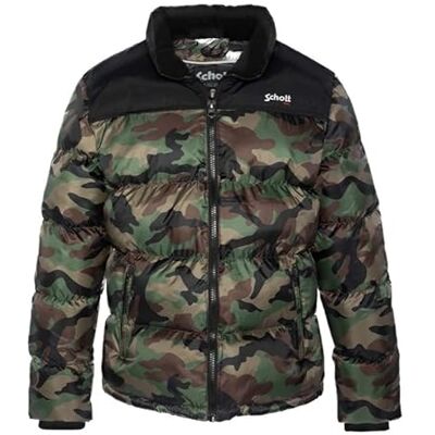 Schott NYC Utah Blandad jacka, Kamouflage, XS Schott NYC Utah Blandad jacka, Kamouflage, XS
