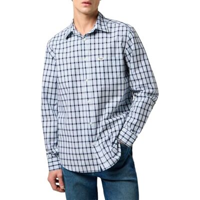 Wrangler 1 PKT skjorta, Cerulean, XXL Wrangler 1 PKT skjorta, Cerulean, XXL