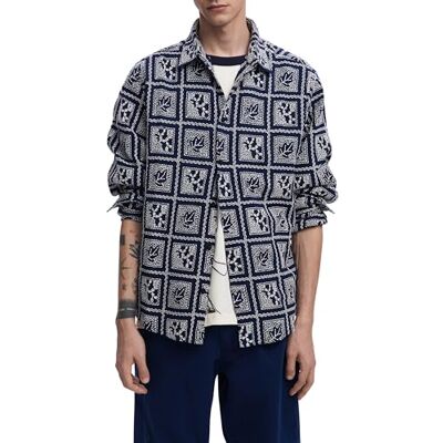 Desigual CAM_Jack T-shirt för män, Blå, M Desigual CAM_Jack T-shirt för män, Blå, M