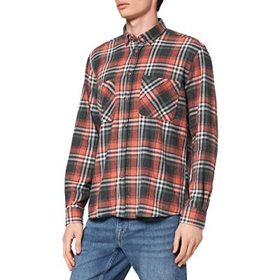 Cross Jeans herrskjorta, Orange, L Cross Jeans herrskjorta, Orange, L