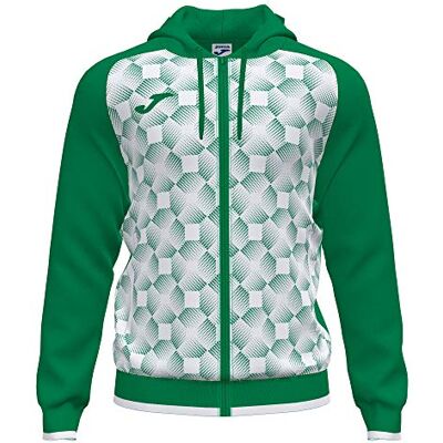 Joma Supernova ii jacka med huva grön vit Joma Supernova ii jacka med huva grön vit