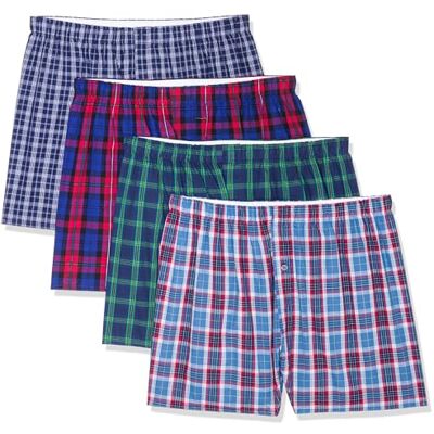 Fruit of the Loom Bomullsunderkläder för män, utan etikett (Regular och Big Man), S Fruit of the Loom Bomullsunderkläder för män, utan etikett (Regular och Big Man), S
