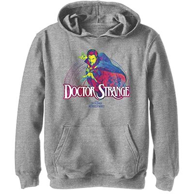 Marvel Doctor String för pojkar i universum av vansinnet Doc Neon Hoodie, atletisk Heather, S, Athletic Heather, S Marvel Doctor String för pojkar i universum av vansinnet Doc Neon Hoodie, atletisk Heather, S, Athletic Heather, S