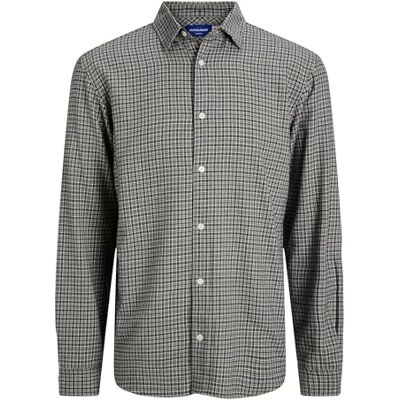 JACK & JONES Jorjoshua Flannel Check Shirt Ls Ln, VÄGROR, S JACK & JONES Jorjoshua Flannel Check Shirt Ls Ln, VÄGROR, S