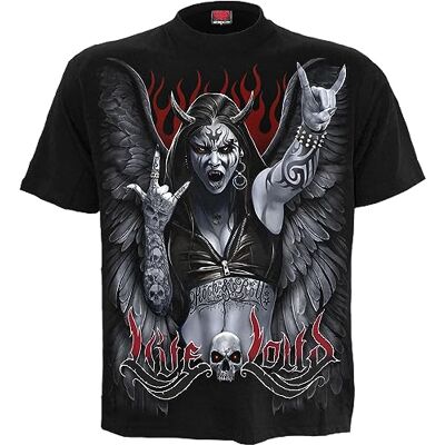 Spiral Rock Loud T-Shirt Svart, Svart, XL Spiral Rock Loud T-Shirt Svart, Svart, XL