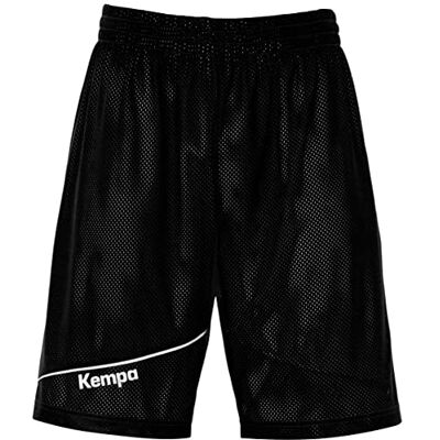 Kempa Herr vändbara klassiska shorts, svart/vit, XXL Kempa Herr vändbara klassiska shorts, svart/vit, XXL