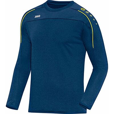 JAKO herr Sweat Classico, nightblue/citro, L JAKO herr Sweat Classico, nightblue/citro, L
