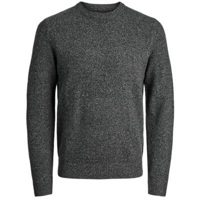 JACK & JONES Jprcclambsull stickad crew neck Sn, svart, XL JACK & JONES Jprcclambsull stickad crew neck Sn, svart, XL