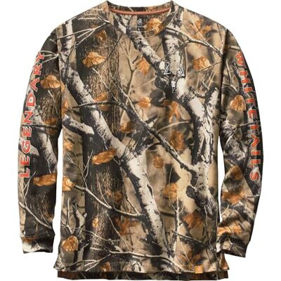 Legendary Whitetails herr icke-typisk långärmad t-shirt Big Game Field Camo M Legendary Whitetails herr icke-typisk långärmad t-shirt Big Game Field Camo M