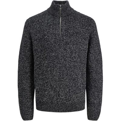 JACK & JONES Jorbleecker stickad halv dragkedja Bf, Sky Captain, L JACK & JONES Jorbleecker stickad halv dragkedja Bf, Sky Captain, L