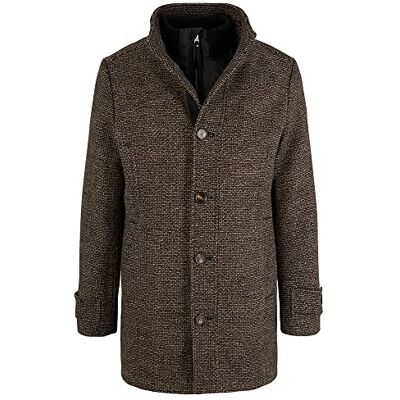 TOM TAILOR Herr Ullrock med innerjacka 1032506, 30509 Salt Pepper Wool, XXL TOM TAILOR Herr Ullrock med innerjacka 1032506, 30509 Salt Pepper Wool, XXL
