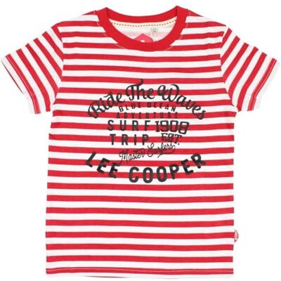 Lee Cooper Pojkar Maglietta Ragazzo kortärmad skjorta, röd, 4 år Lee Cooper Pojkar Maglietta Ragazzo kortärmad skjorta, röd, 4 år