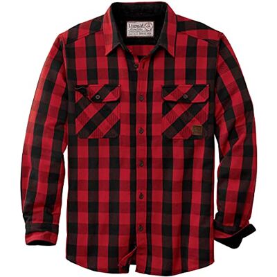 Legendary Whitetails mäns Tough as Buck tungvikt flanellskjorta Button Down-skjorta Legendary Whitetails mäns Tough as Buck tungvikt flanellskjorta Button Down-skjorta