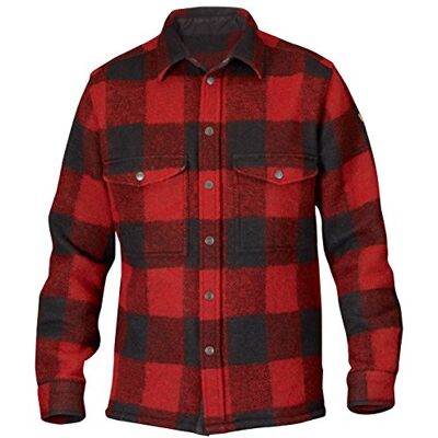 Fjällräven herr Shirt Kanada röd Medium Fjällräven herr Shirt Kanada röd Medium