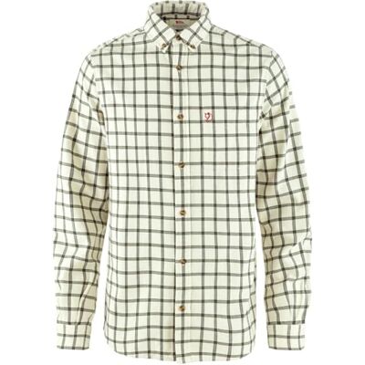 Fjällräven Herr Övik flanellskjorta M, Chalk White/Laurel Green, XL, Kall vit/lövgrön, XL Fjällräven Herr Övik flanellskjorta M, Chalk White/Laurel Green, XL, Kall vit/lövgrön, XL