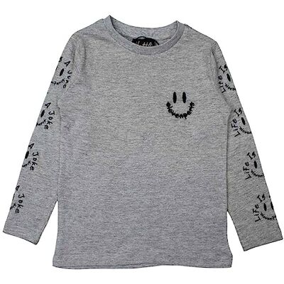 ELEVEN PARIS T-shirt för pojkar, Färg: grå, 4 �r ELEVEN PARIS T-shirt för pojkar, Färg: grå, 4 �r