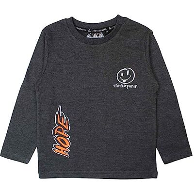 ELEVEN PARIS T-shirt för pojkar, svart, 8 �r ELEVEN PARIS T-shirt för pojkar, svart, 8 �r