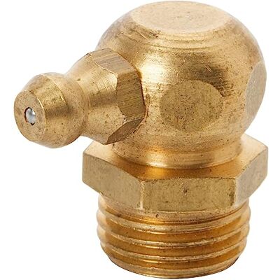 Umeta -1311457-25-25 Hydraulfett 90º DIN 71412 Typ H3 (R.1/4"-19 BSP x L.22 x Ø14 mässing), Material: Polyester, Ett Storlek Umeta -1311457-25-25 Hydraulfett 90º DIN 71412 Typ H3 (R.1/4"-19 BSP x L.22 x Ø14 mässing), Material: Polyester, Ett Storlek