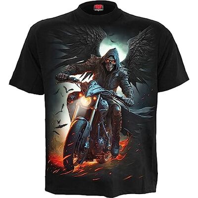 Spiral Night Rider T-Shirt Svart, Svart, S Spiral Night Rider T-Shirt Svart, Svart, S