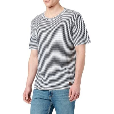 KEY LARGO Herr T-shirt MT KLFREQUENCY randig rund hals, Marin (1200), XL KEY LARGO Herr T-shirt MT KLFREQUENCY randig rund hals, Marin (1200), XL