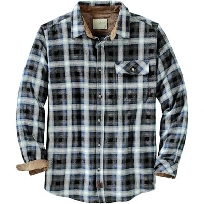 Legendary Whitetails Buck Camp flanell, herr, långärmad Legendary Whitetails Buck Camp flanell, herr, långärmad