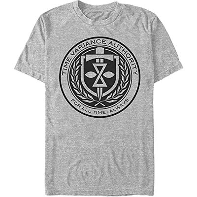 Marvel Unisex Loki-TVA Front Chest ekologisk kortärmad t-shirt, melange grå, S, Melange grå, S Marvel Unisex Loki-TVA Front Chest ekologisk kortärmad t-shirt, melange grå, S, Melange grå, S