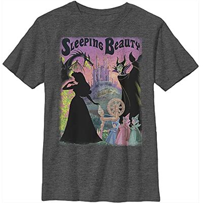 Disney Pojkar Sleeping Beauty Poster T-shirt, Kol ljung, XL Disney Pojkar Sleeping Beauty Poster T-shirt, Kol ljung, XL