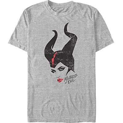 Disney Unisex Malficent: Mistress of Mal Evil Organic Short Sleeve t-shirt, Melange grå, S, Melange grå, S Disney Unisex Malficent: Mistress of Mal Evil Organic Short Sleeve t-shirt, Melange grå, S, Melange grå, S