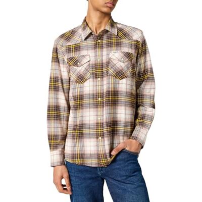 Wrangler Västernskjorta, pepparkakor, XL Wrangler Västernskjorta, pepparkakor, XL