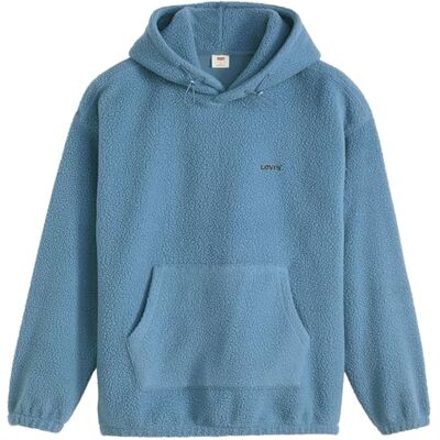 Levi's Cozy Up Huvtröja för män, Solnedgång blå, L Levi's Cozy Up Huvtröja för män, Solnedgång blå, L