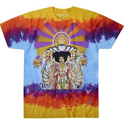 Liquid Blue Flytande blå herr Jimi Hendrix Axis Bold As Love t-shirt Liquid Blue Flytande blå herr Jimi Hendrix Axis Bold As Love t-shirt