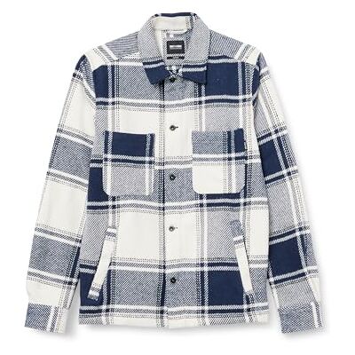 Only & Sons Onsmace Ovr Ls Check Shirt långärmad tröja, Molndansare, S Only & Sons Onsmace Ovr Ls Check Shirt långärmad tröja, Molndansare, S