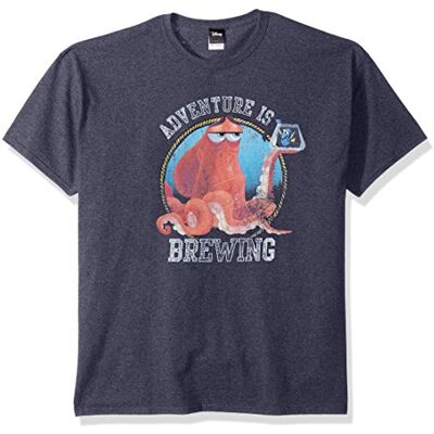 Disney män hitta Dory Hank Adventure Is Brewing Graphic T-shirt skjorta Disney män hitta Dory Hank Adventure Is Brewing Graphic T-shirt skjorta