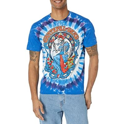 Liquid Blue Flytande blå grateful Dead vintage Bertha batik kortärmad t-shirt, Batikfärg, XXL Liquid Blue Flytande blå grateful Dead vintage Bertha batik kortärmad t-shirt, Batikfärg, XXL