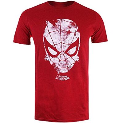 Marvel Spiderman Webhead T-Shirt för män, Röd (ljung röd ljung), XL Marvel Spiderman Webhead T-Shirt för män, Röd (ljung röd ljung), XL