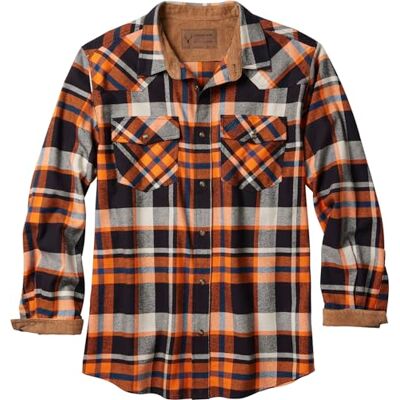 Legendary Whitetails Shotgun Western flanellskjorta button-down skjorta, Lancer Plaid, L Legendary Whitetails Shotgun Western flanellskjorta button-down skjorta, Lancer Plaid, L