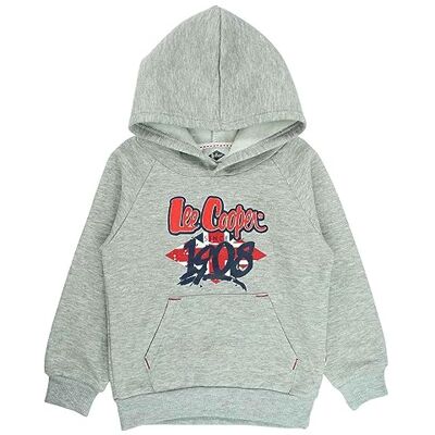 Lee Cooper Huvtröja för pojkar, Färg: grå, 4 �r Lee Cooper Huvtröja för pojkar, Färg: grå, 4 �r