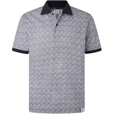 Pepe Jeans herr Hayley Polo, blå (Dulwich Blue), L, Blå (Dulwich blå), L Pepe Jeans herr Hayley Polo, blå (Dulwich Blue), L, Blå (Dulwich blå), L