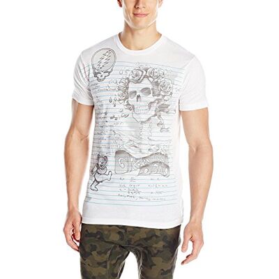 Liquid Blue Flytande blå t-shirt för män Liquid Blue Flytande blå t-shirt för män