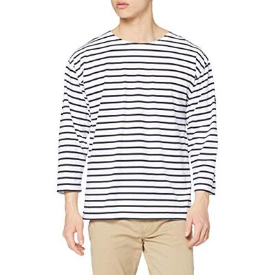 Armor-lux Armor Lux Herr Beg Meil Sailor T-shirt, Blanco (vit/fartyg 400), L Armor-lux Armor Lux Herr Beg Meil Sailor T-shirt, Blanco (vit/fartyg 400), L