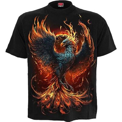 Spiral – Aska Reborn – T-shirt svart, Svart, S Spiral – Aska Reborn – T-shirt svart, Svart, S