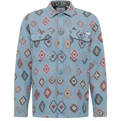MUSTANG Stil Eastbrige, Ikat Dobby Twill 12769, L MUSTANG Stil Eastbrige, Ikat Dobby Twill 12769, L