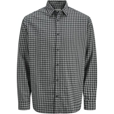 JJ REBEL Jrebinfinte Shirt Ls, svart, S JJ REBEL Jrebinfinte Shirt Ls, svart, S